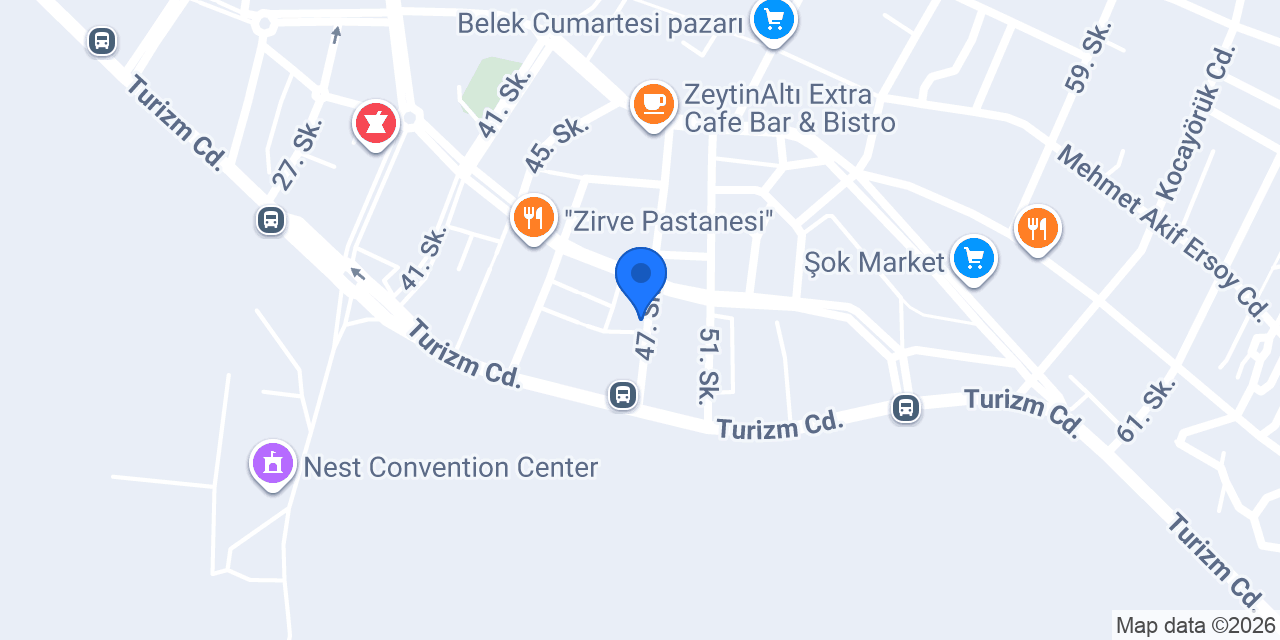 Cansu Bayan Kuaförü konumu