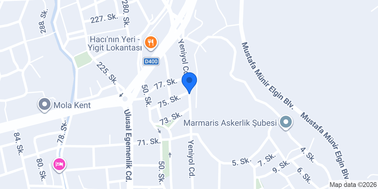 marmaris gül çiçek konumu