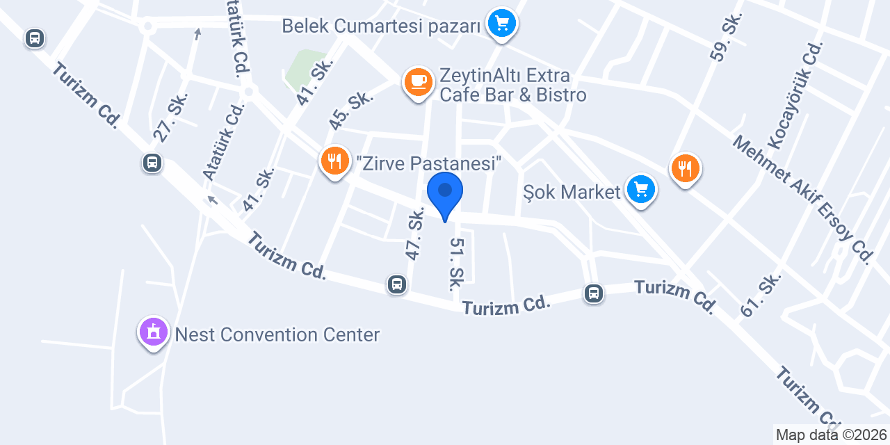 Tanju Aladağ Sanat Atölyesi konumu