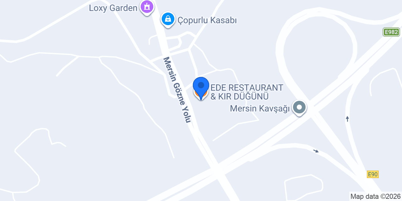 EDE RESTAURANT & KIR DÜĞÜNÜ konumu