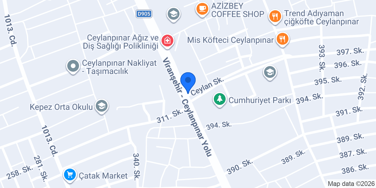 Meydan Döner konumu