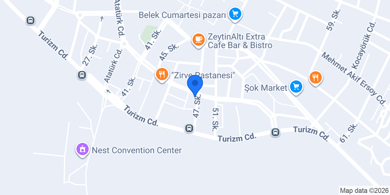 Pars Gayrimenkul konumu