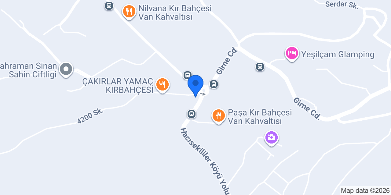 Yavuz Gözleme Çiğrıli konumu