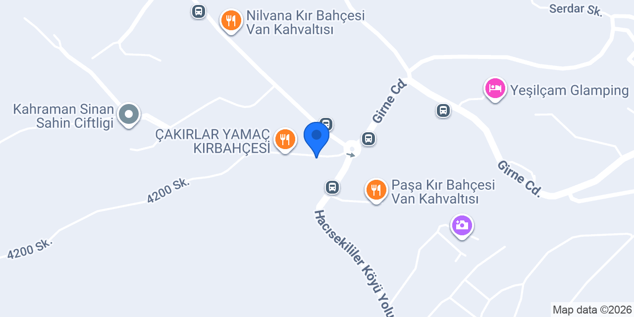 Çakırlar Sezer Gözleme konumu