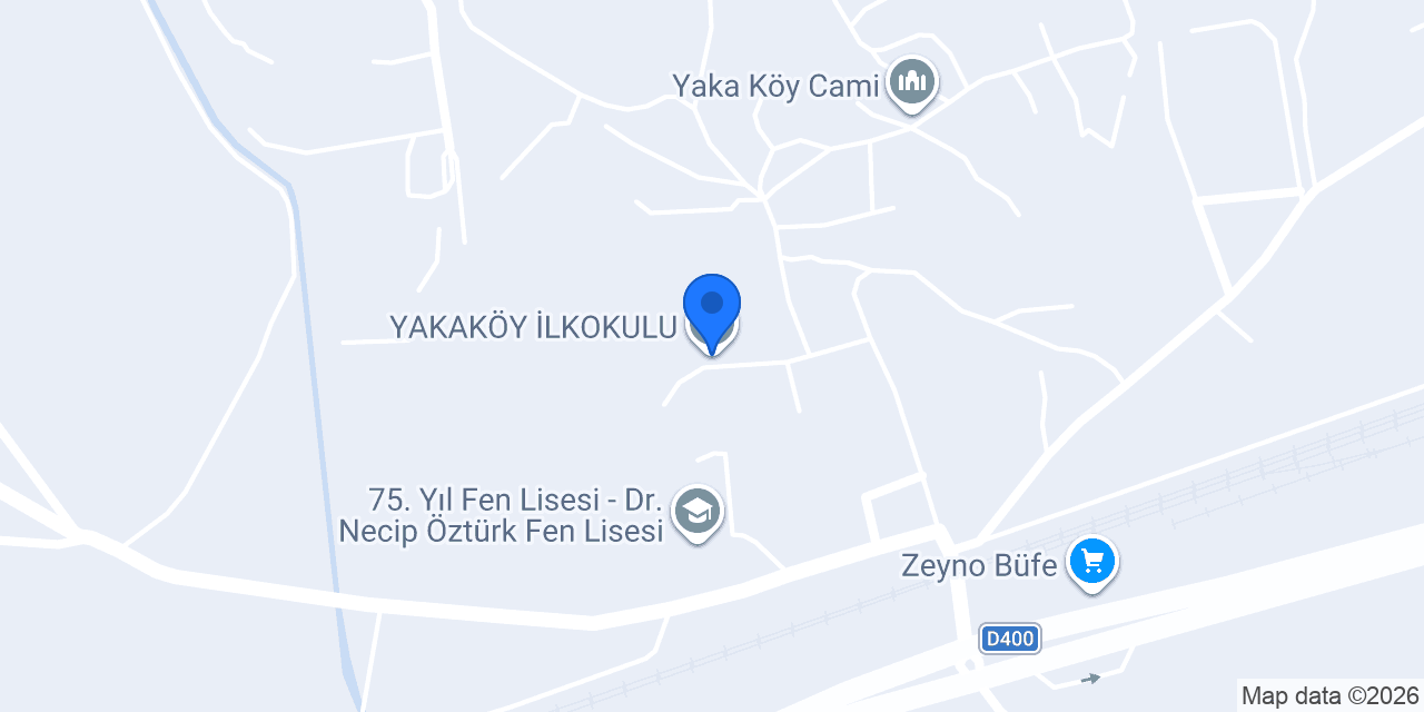YAKAKÖY İLKOKULU konumu