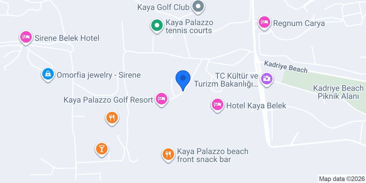 Develi Belek konumu