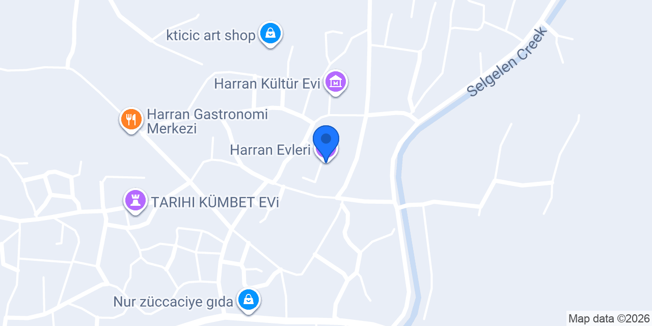 Harran Evleri konumu