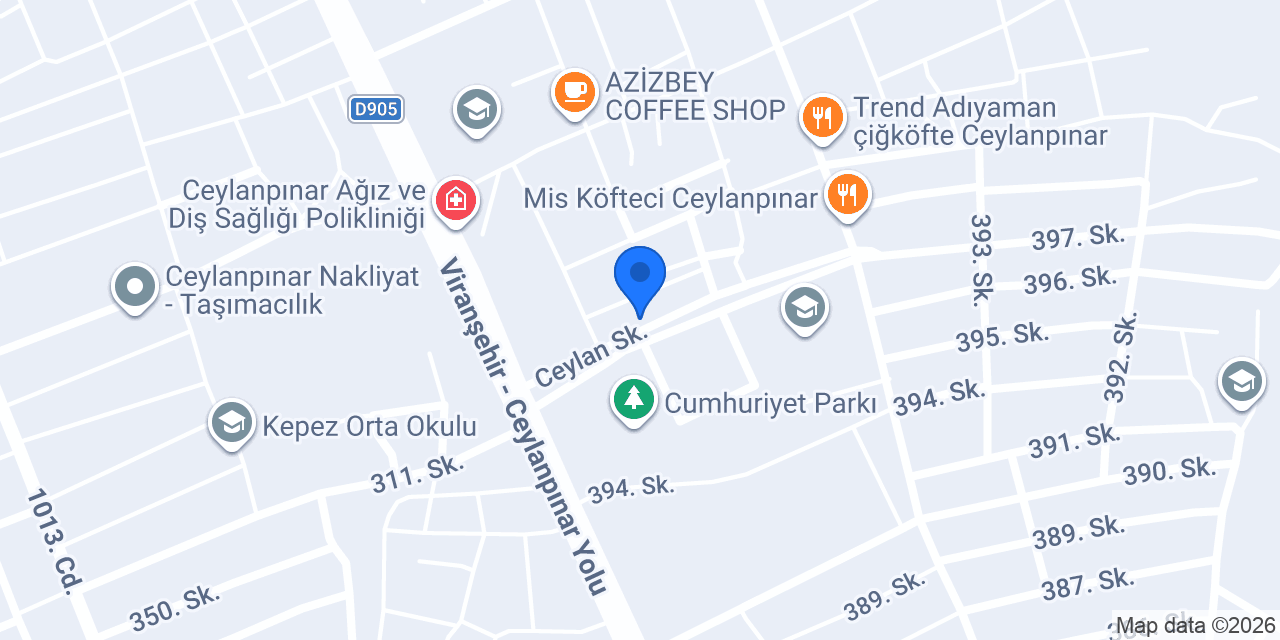 La Plata Ceylanpınar konumu