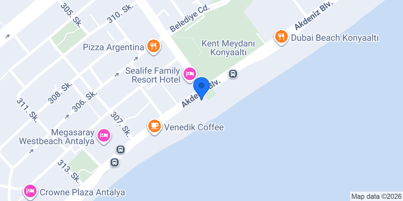 COFFEETAINER LOUNGE BEACH konumu