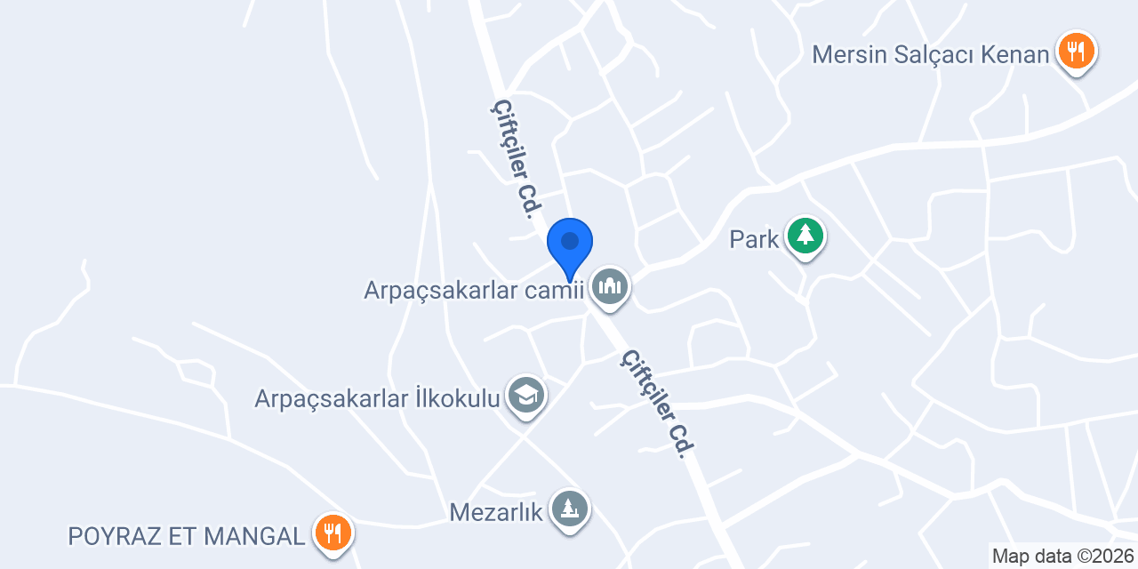 Ayışığı Patisserie konumu