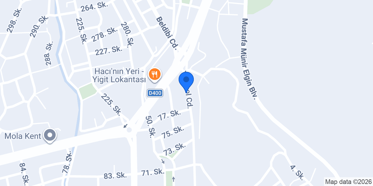 Myros Toptan Hediyelik Eşya konumu