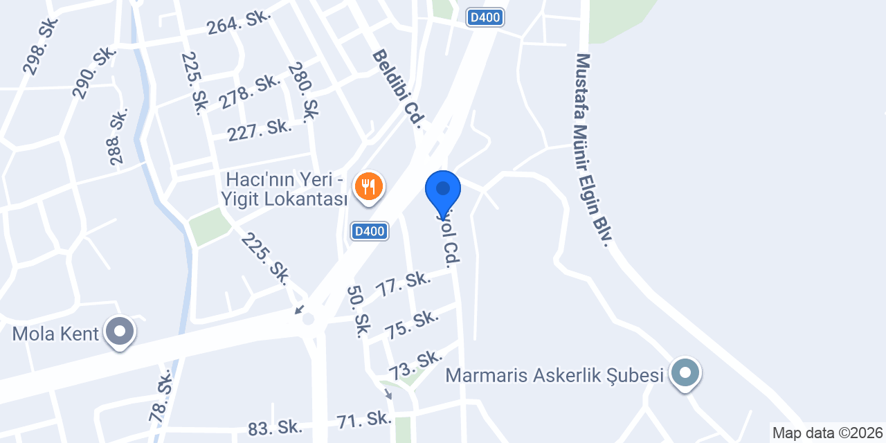 Saner Ticaret konumu