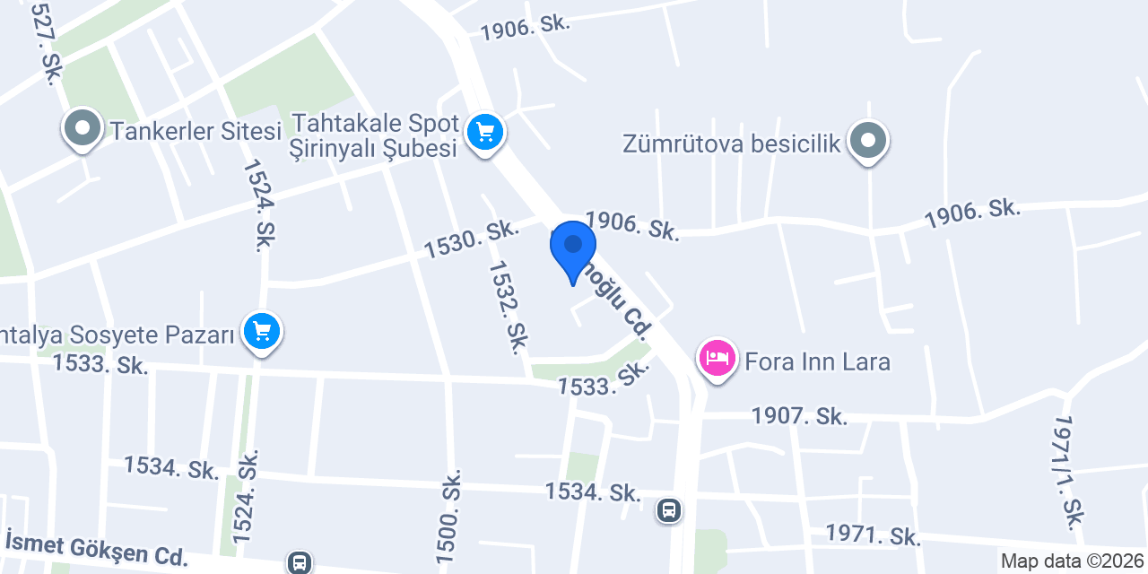 Erkal Sarıkule Dekorasyon konumu