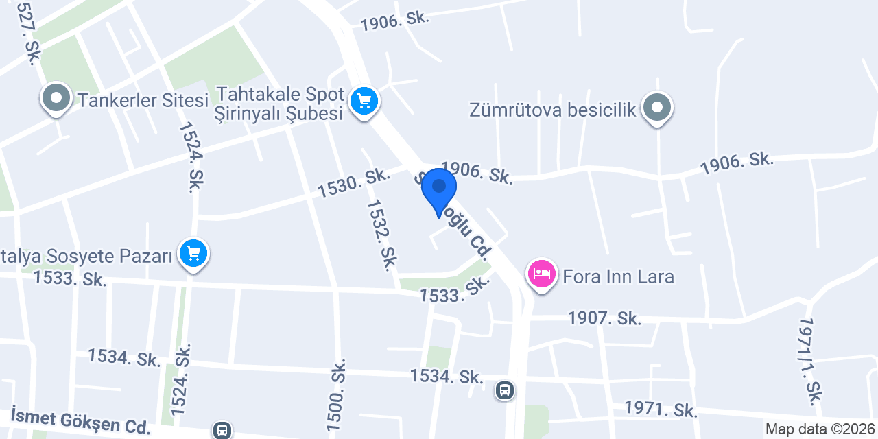 Şirinyalı konumu