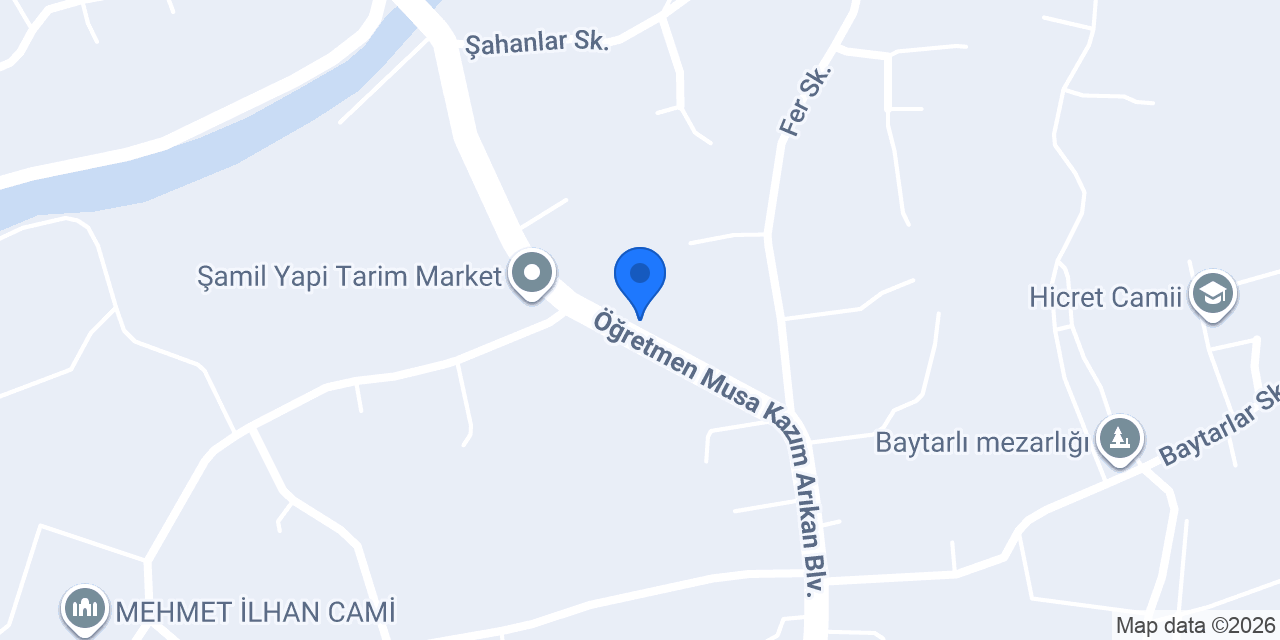 ARMUT ÇATI MARKET konumu