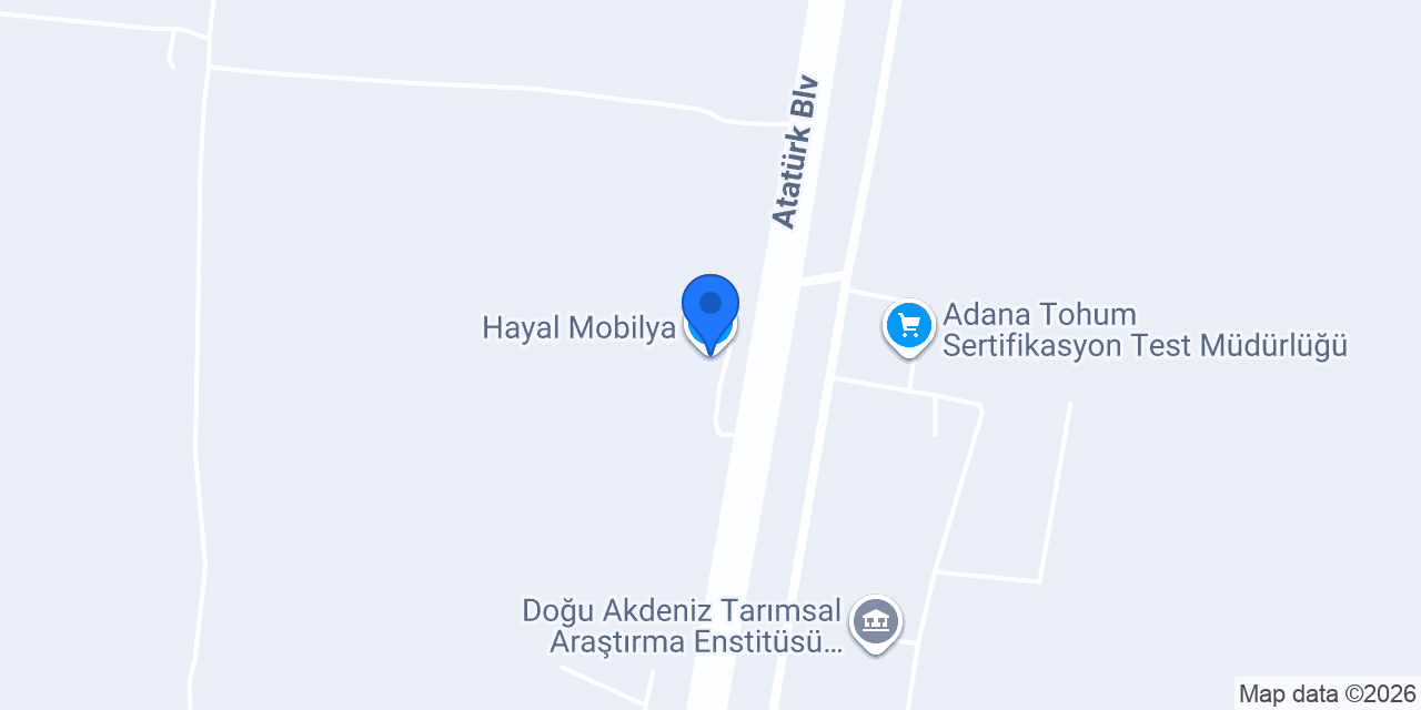 Hayal Mobilya konumu