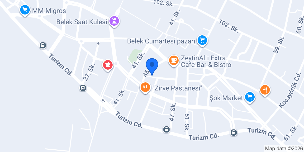 Karbeyaz Kurutemizleme konumu