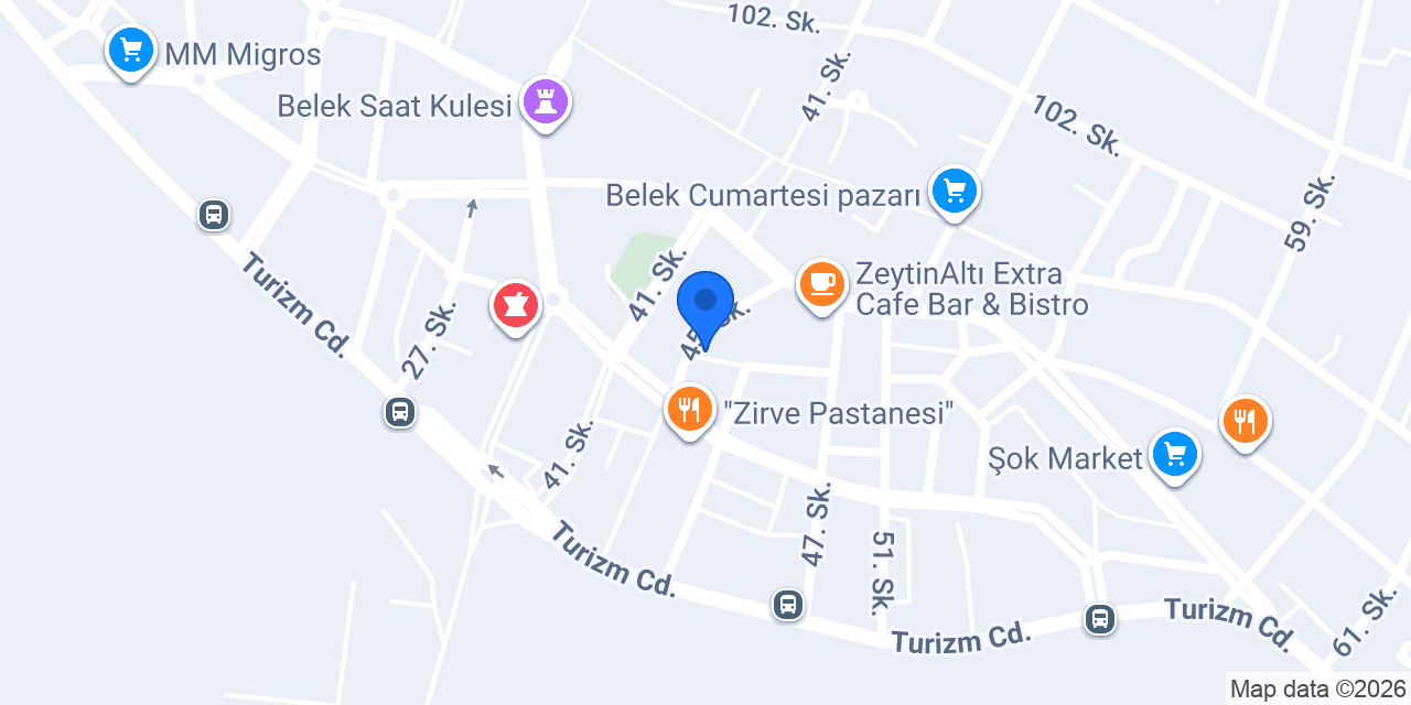 Hatay Sofrası Antakya Döner konumu