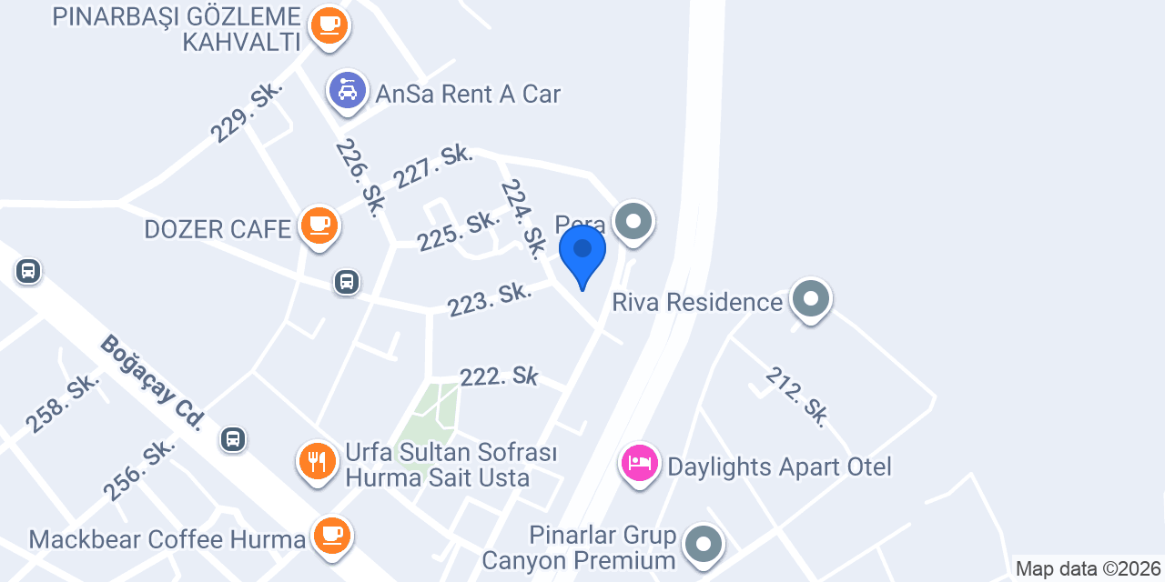 Metin MARKET konumu