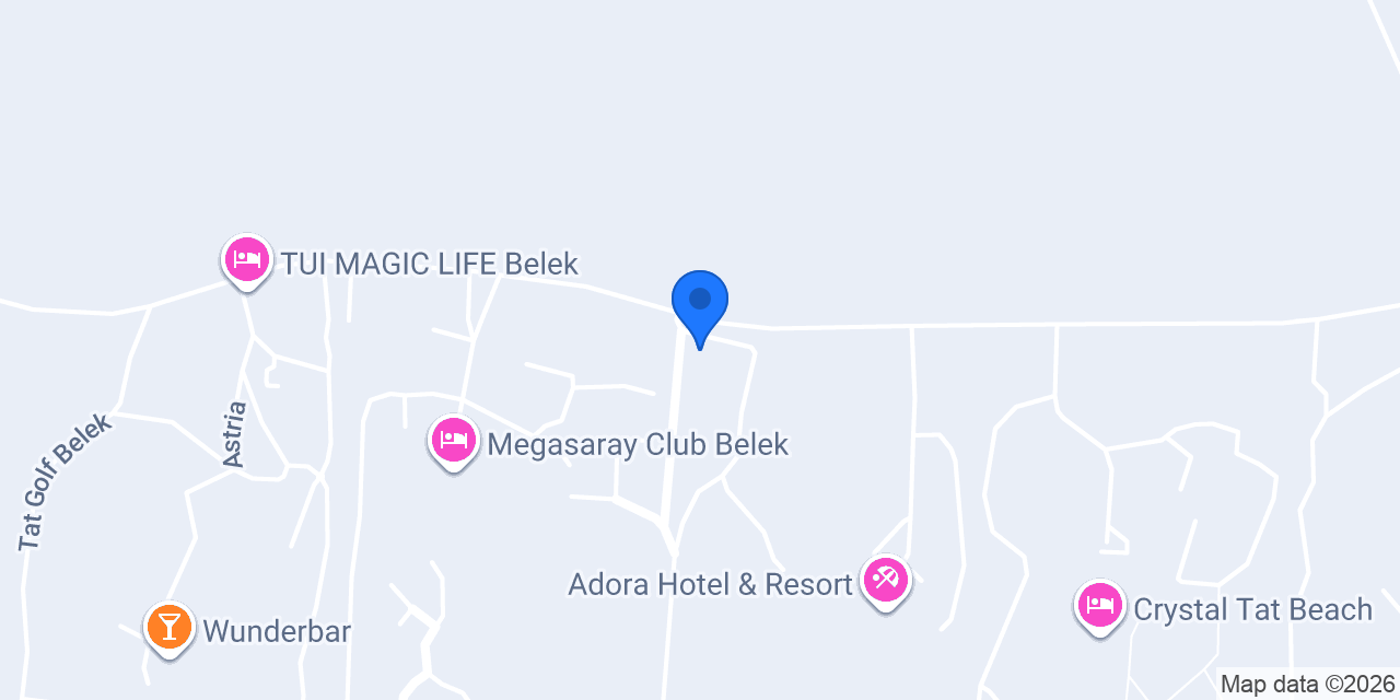 Star Rent A Car - Belek konumu