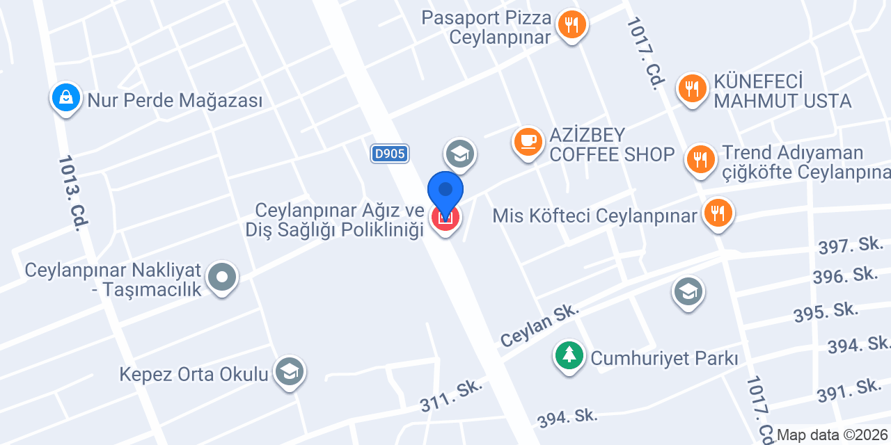 Diyetisyen Dicle Akkuş konumu
