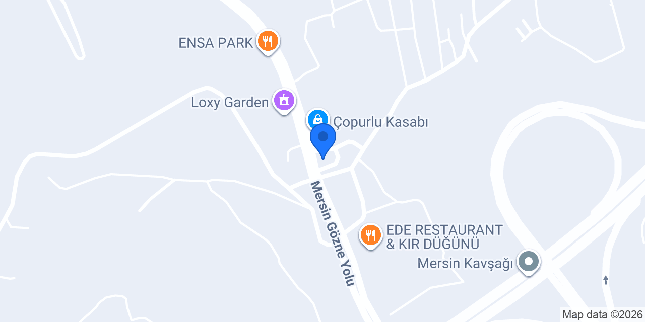 Çopurlu Restoran konumu