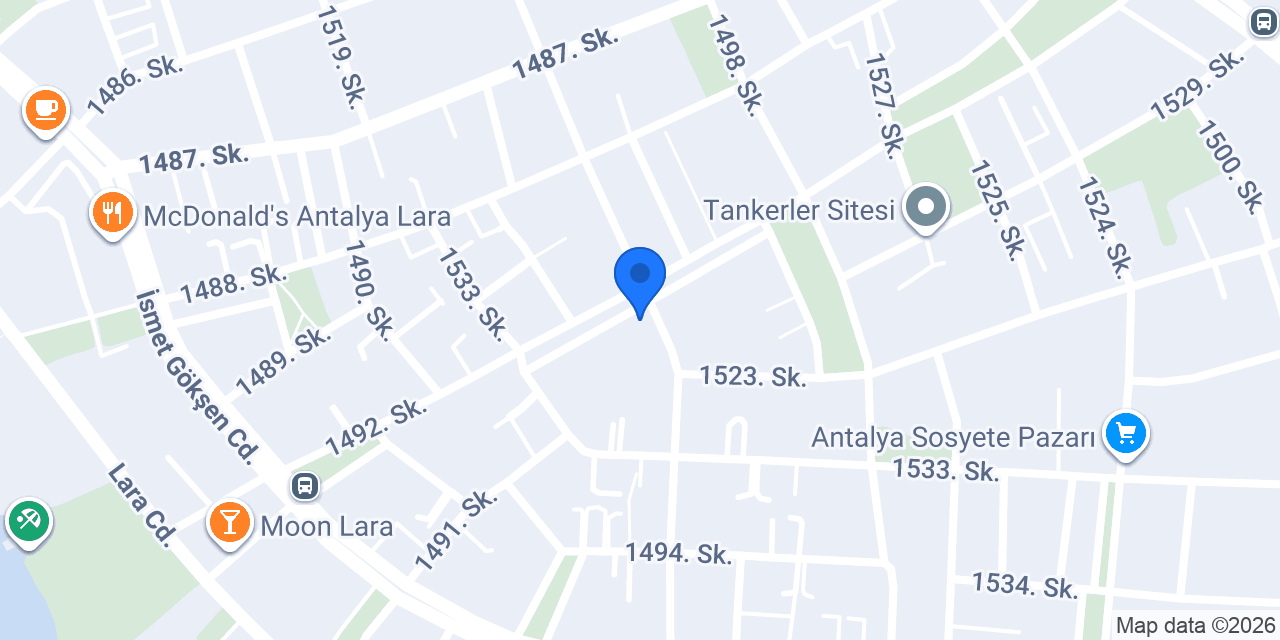 Marshall - Serkan Ticaret konumu