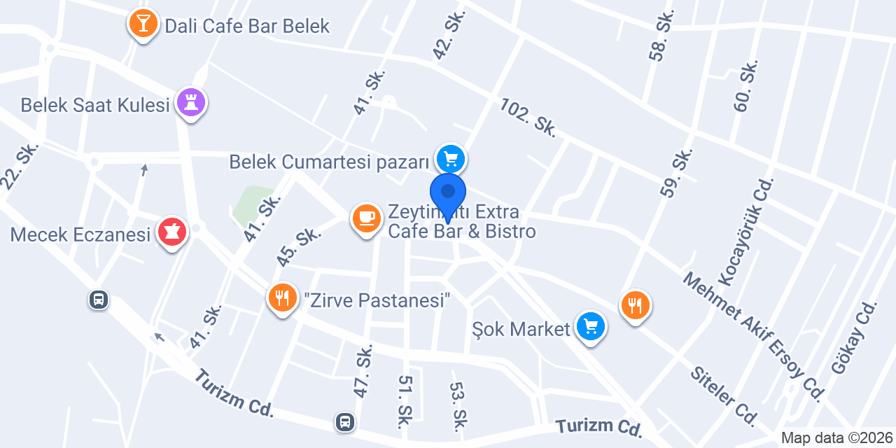 Romeron Parfüm Belek konumu