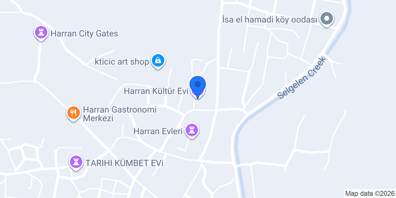 Harran Kültür Evi konumu