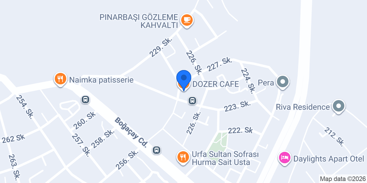 DOZER CAFE konumu