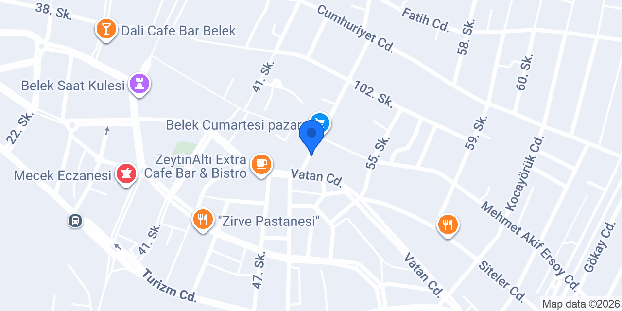 BELEK VİP TAŞIMACILIK konumu