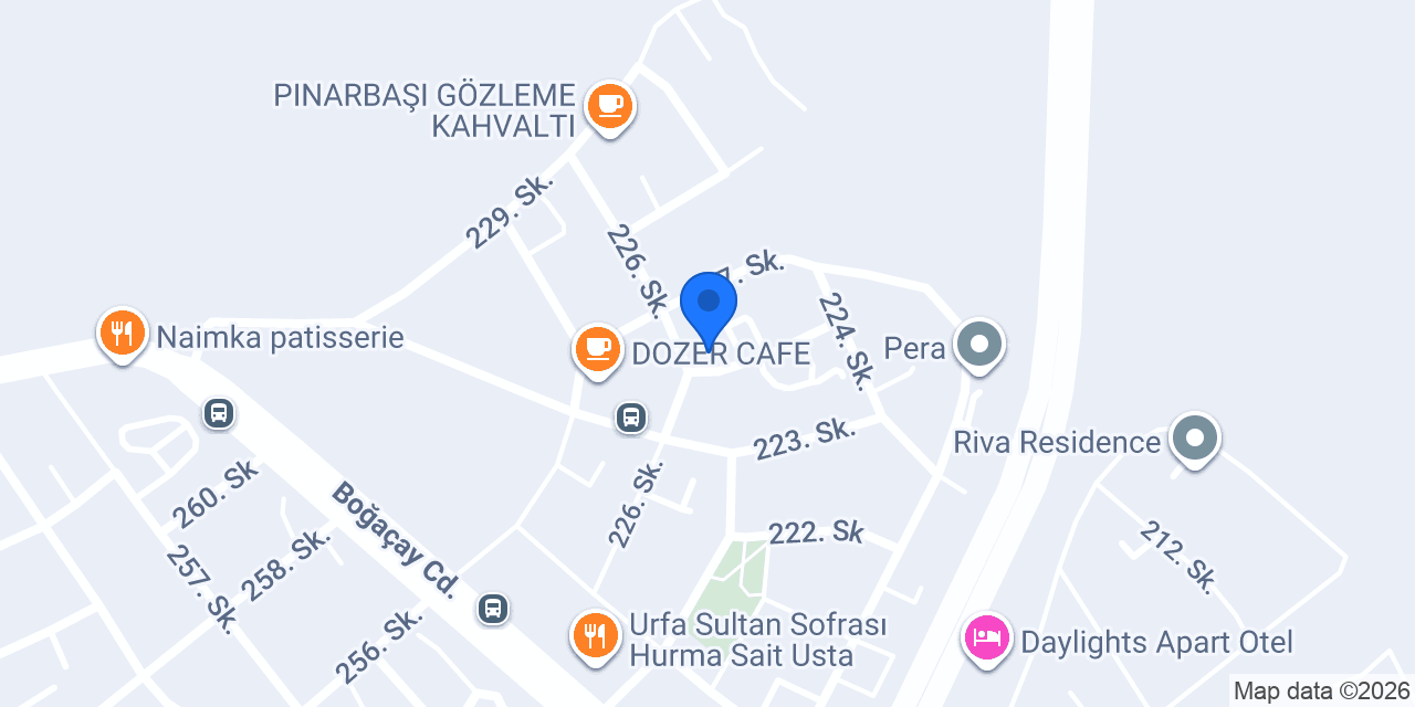 Dream Rent a Car konumu