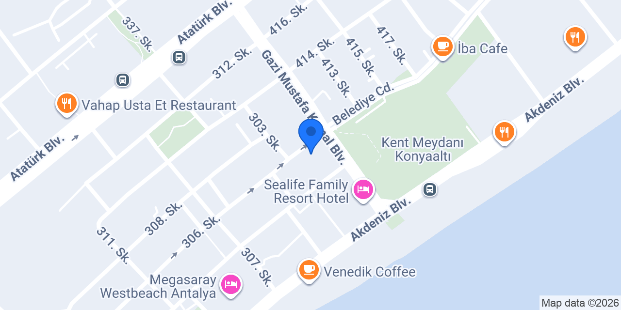 Ada Restaurant konumu