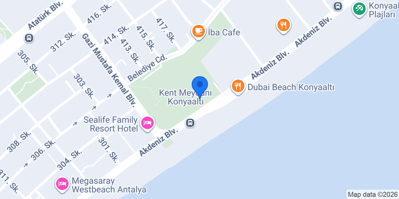 Robert’s Coffee Kent Meydanı konumu