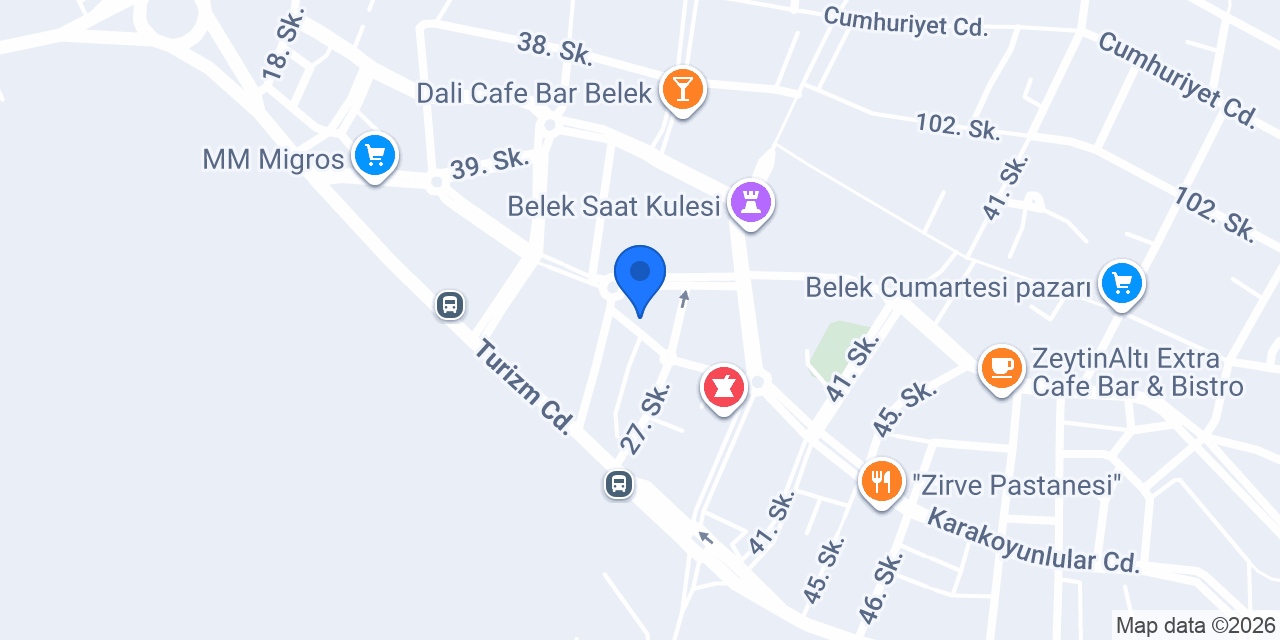 Yönder Fast Food Cafe konumu