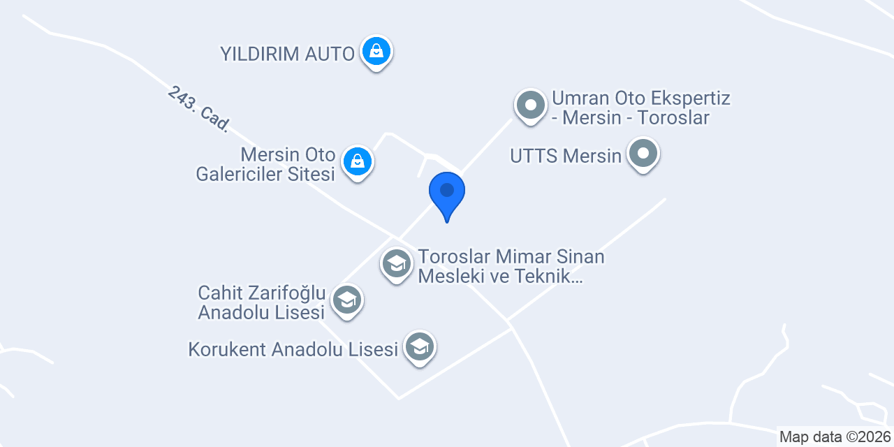 ÖZŞAH OTOMOTİV konumu