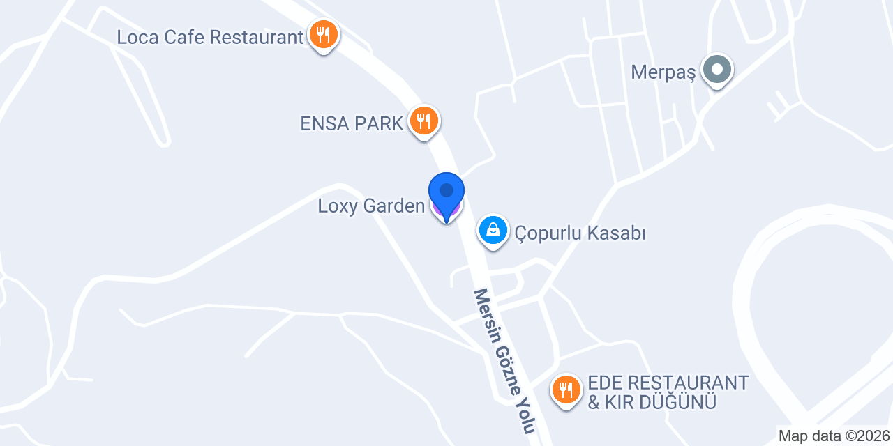 Loxy Garden konumu