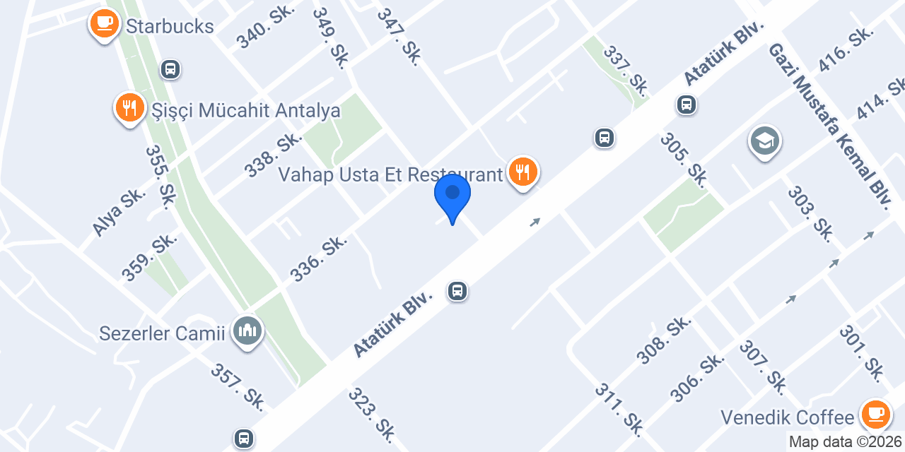 Conduent Antalya konumu
