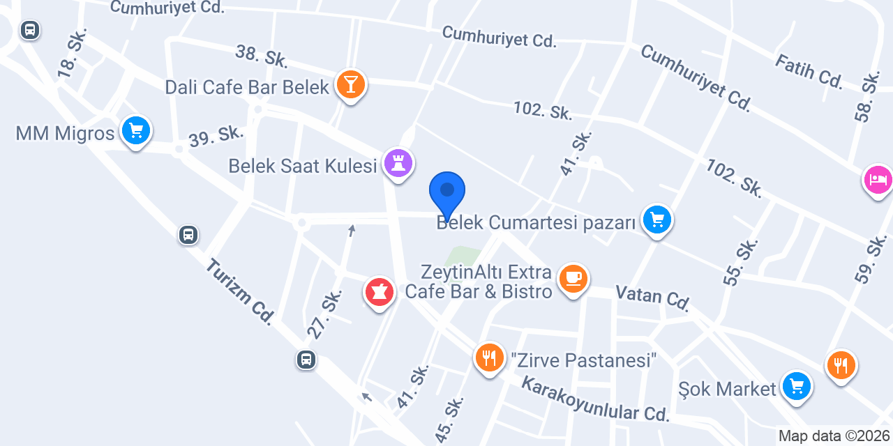ÖZEROĞLU ECZANESİ konumu
