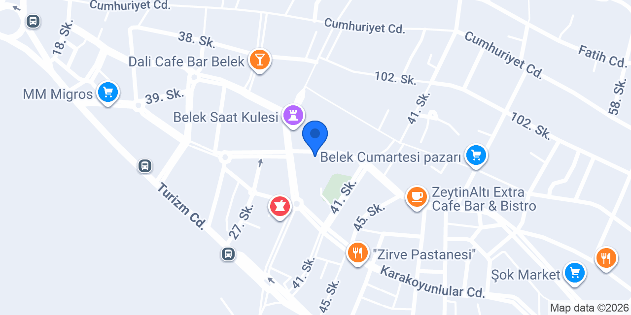 WESTERN UNİON BELEK ŞELALE konumu