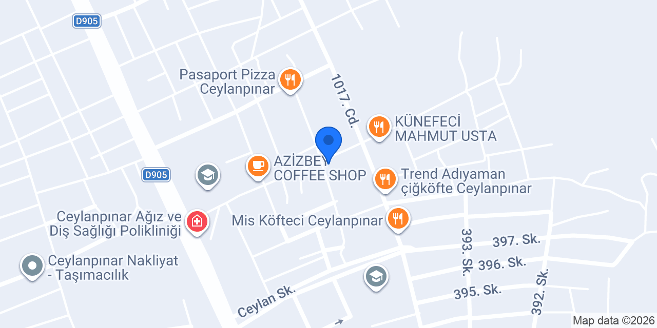 Dirar-ı Saray Döner konumu