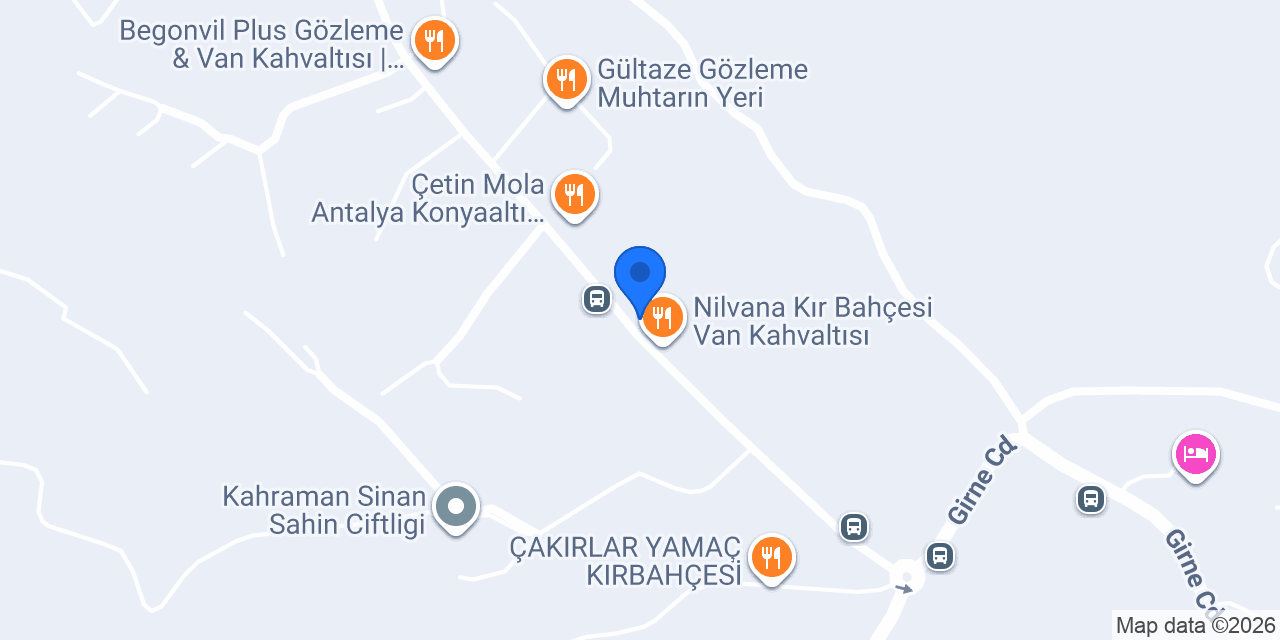 Gönül Bahçesi konumu