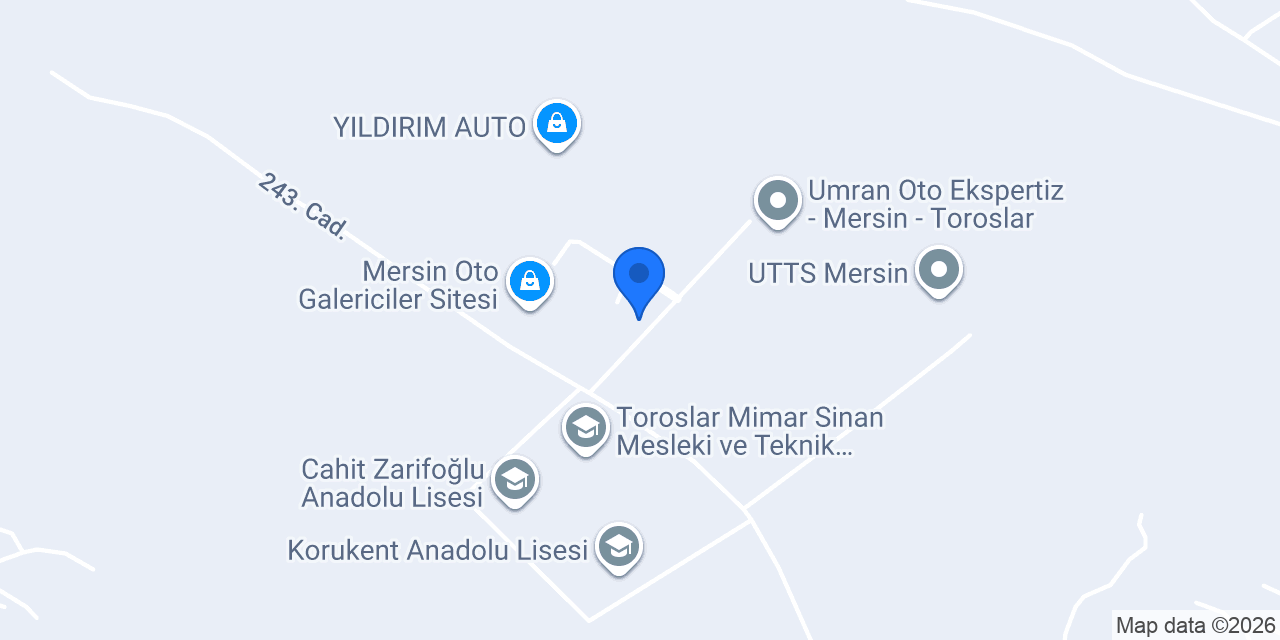 Pervari Otomotiv konumu