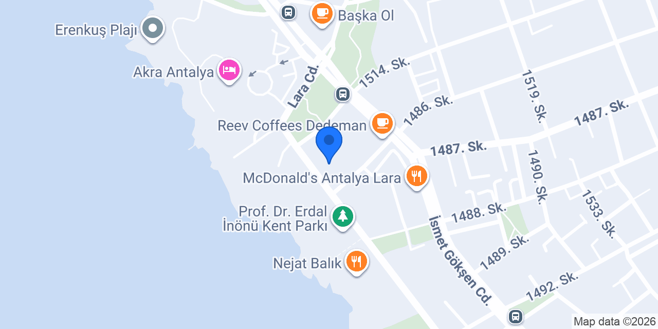 Aydan İnceel konumu