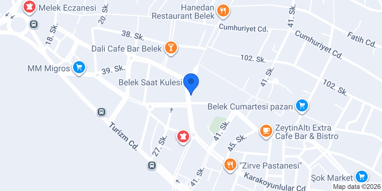 Öztürk tesisat konumu