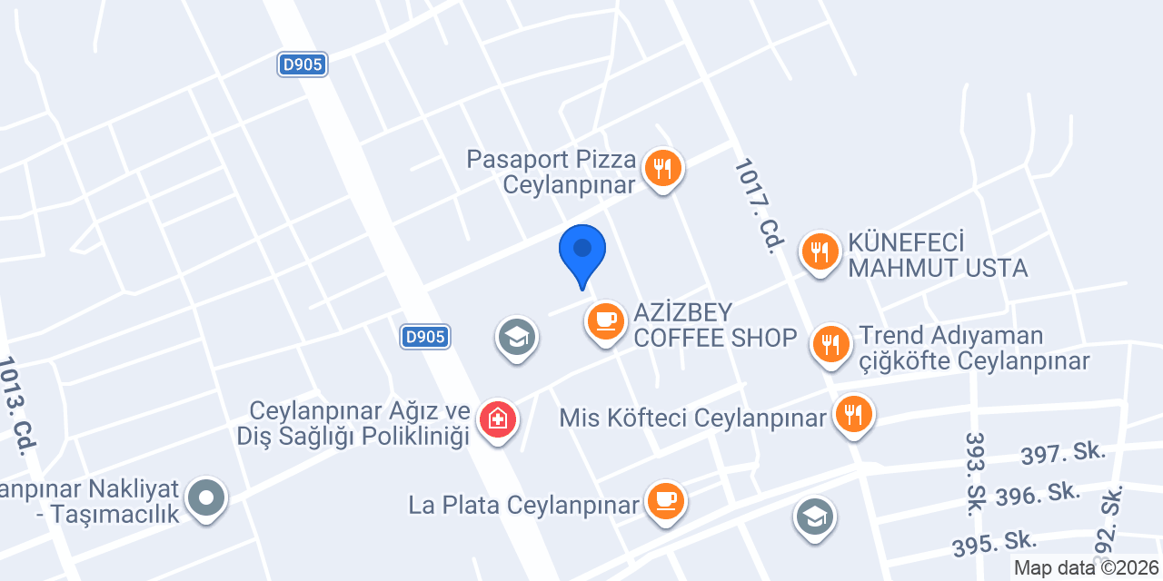 Zeram butik konumu