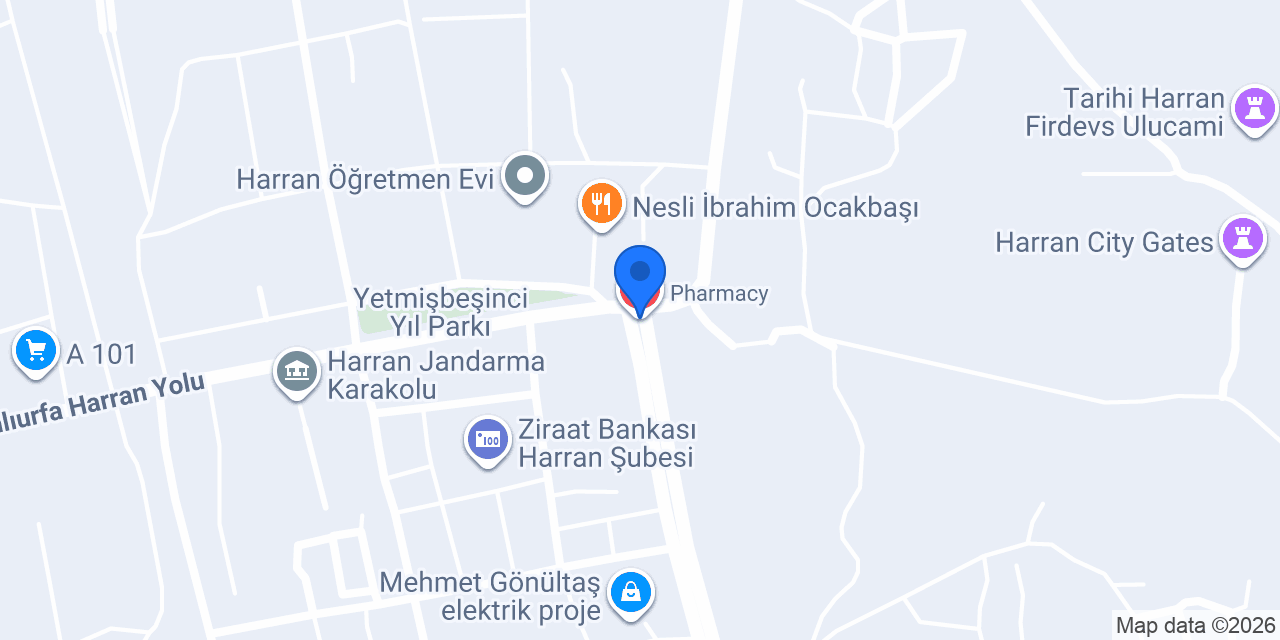 Harran Evi konumu