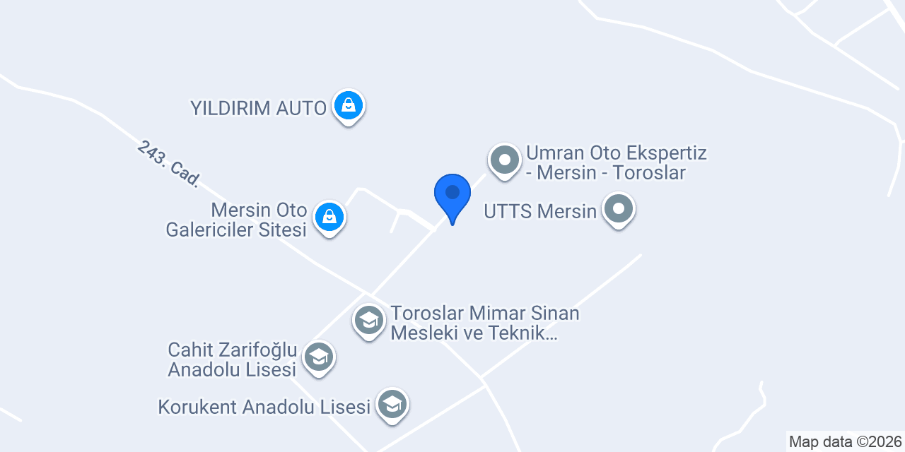 Tekin Auto konumu