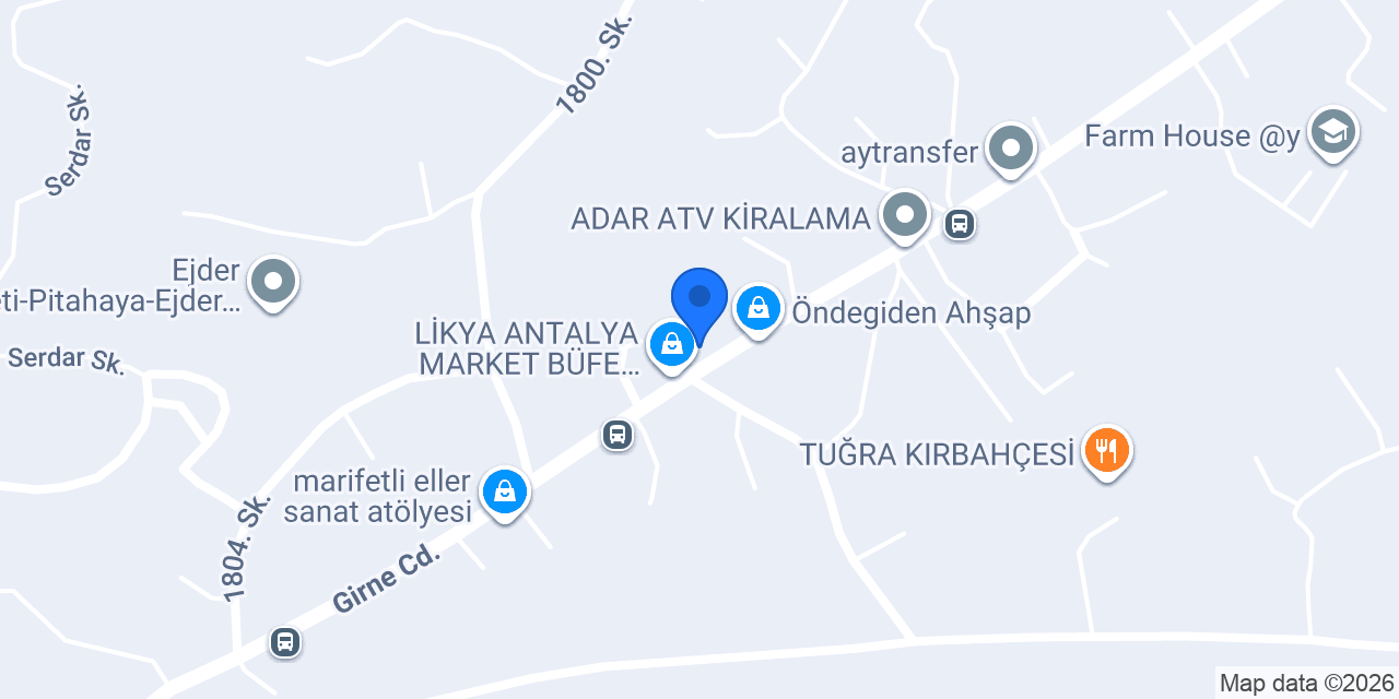 Pinocchio Ahşap konumu