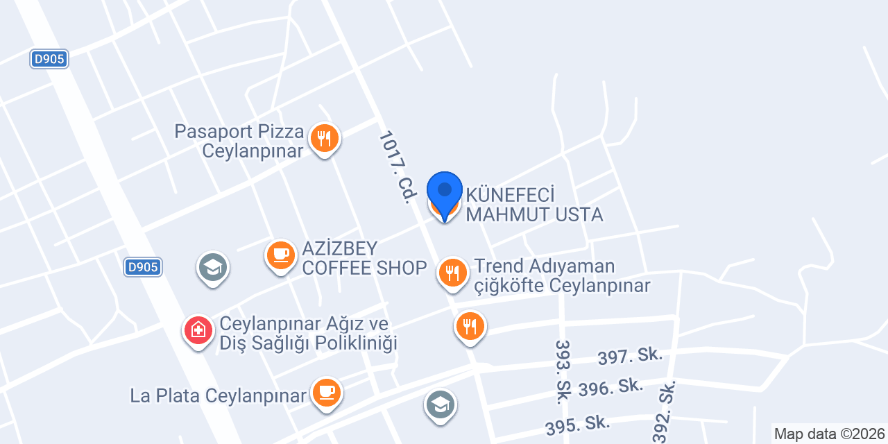 KÜNEFECİ MAHMUT USTA konumu